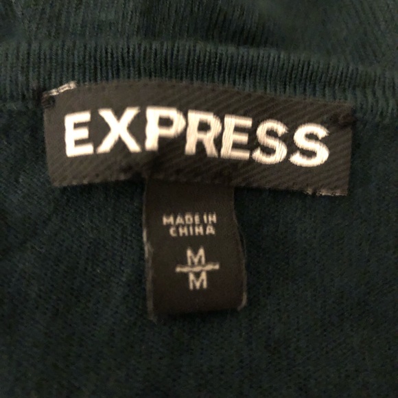 😁 Forest green body con dress with rushing - Picture 3 of 3